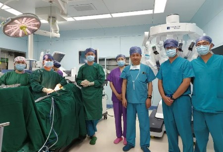 Five challenging urologysurgeries assisted by Toumai® were completed in a row within a week in the First Affiliated Hospital, Zhejiang University School of Medicine (FAHZU)